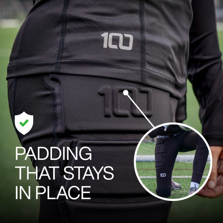 THE PADDING STAYS ON THE PLACES YOU ACTUALLY LAND