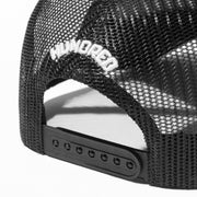 Målvaktsmössa (svart/vit) 