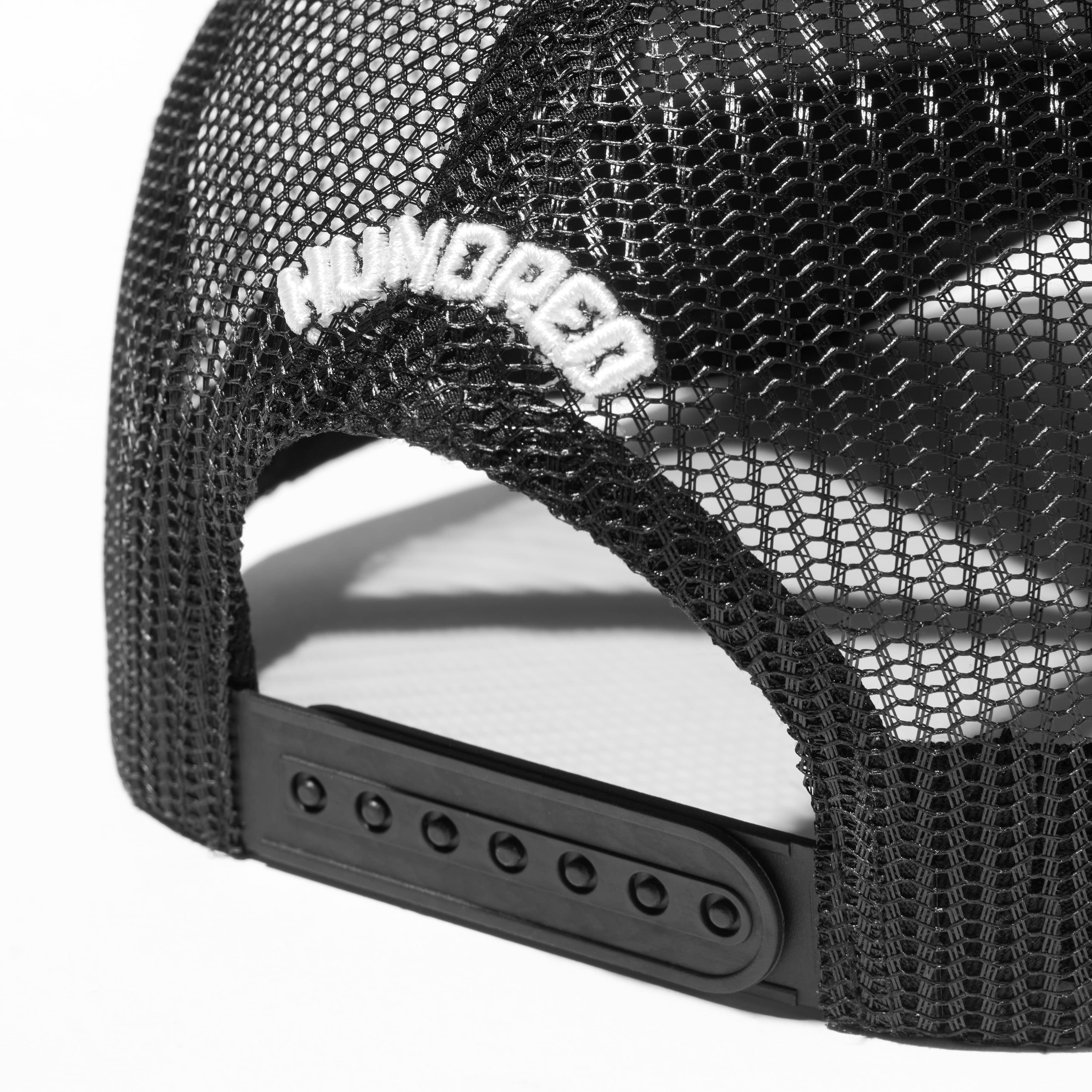 Målvaktsmössa (svart/vit) 